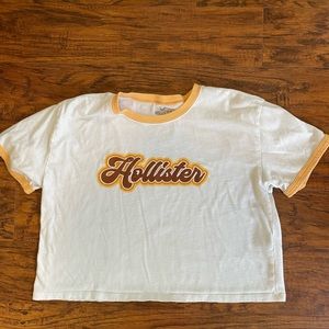 Hollister crop top tee shirt